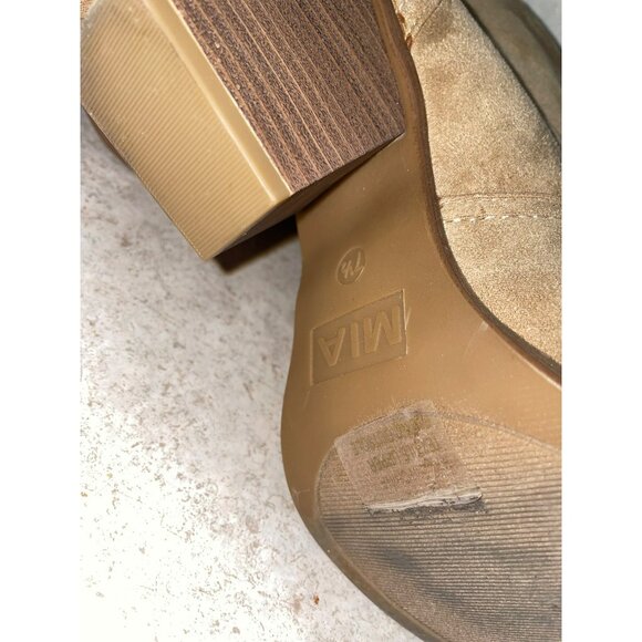 Mia Western BOHO Ankle Booties With Block Heel & Pointed Toe - Womens Size 7.5 - Picture 4 of 10